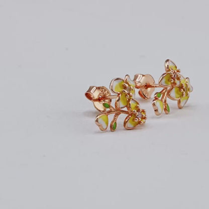 Bloom Grace Earrings - 925 Silver